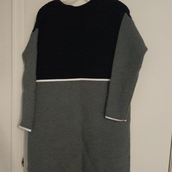Anthropologie Gray, black, white, duster - Picture 7 of 10